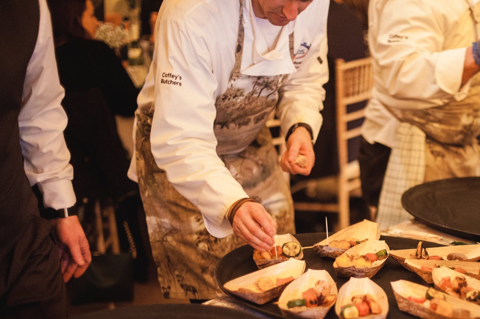 Coffeys Butchers serving food in Whitehead, Northern Ireland